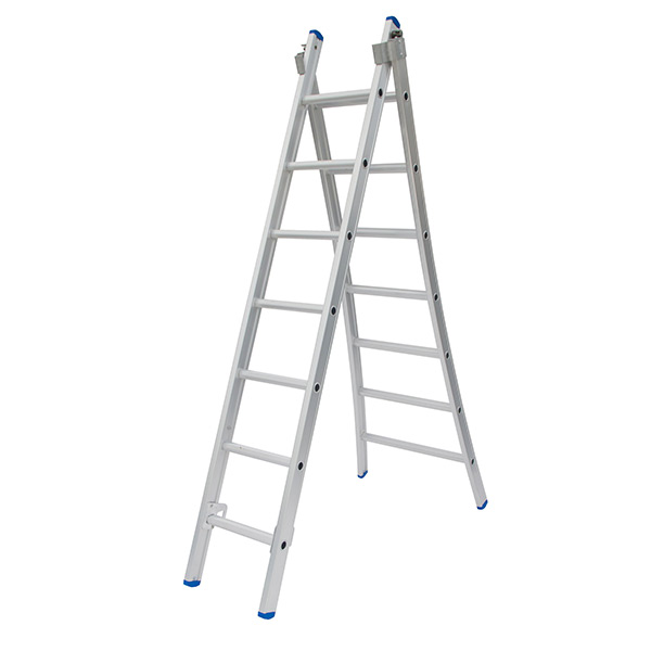 fluweel Assortiment mosterd SOLIDE Omvormbare ladder 2x7 sporten C7