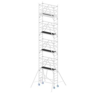 SOLIDE VS100 4S Vouwsteiger 0.75×1.85×10m werkhoogte
