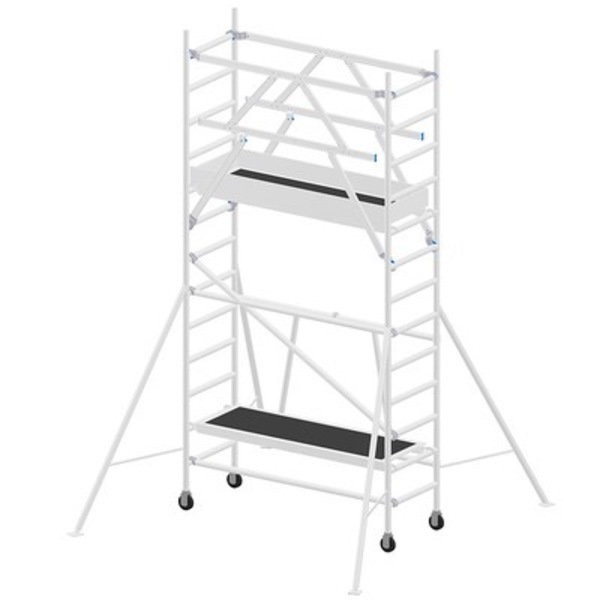 SOLIDE VS44 4S Vouwsteiger 0.75×1.85×4.40m werkhoogte