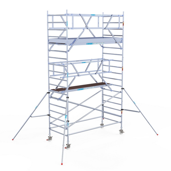 Rolsteiger Euroscaffold Professional 1.35×3.05×6.2m werkhoogte