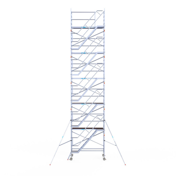 Trappentoren Euroscaffold Professional 1.35×2.50×12.2m werkhoogte - Afbeelding 2