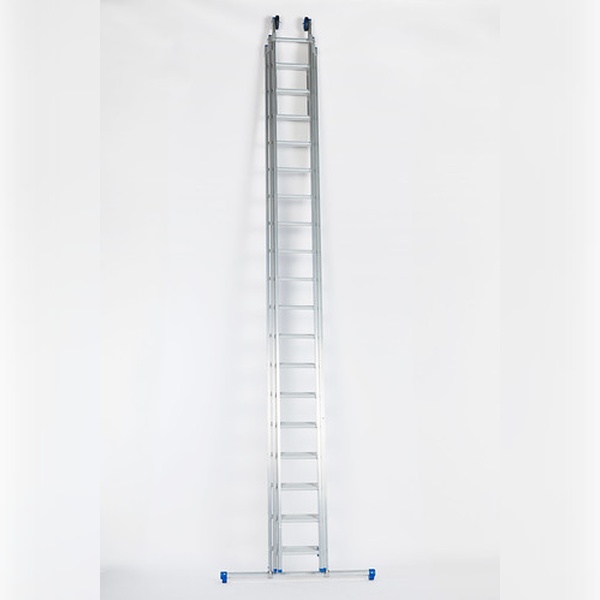 SOLIDE Schuifladder 3×18 sporten D18RB met balk