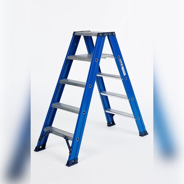 Dubbele trapladder 2 x 5 treden DAS DT5B