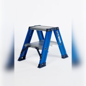 Dubbele trapladder 2 x 2 treden DAS DT2B