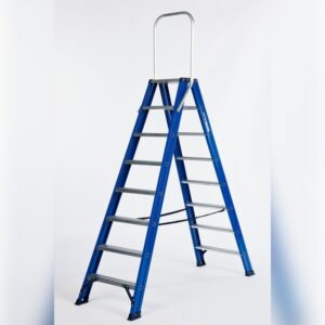 Dubbele trapladder 2 x 8 treden DAS DT8B met vaste beugel