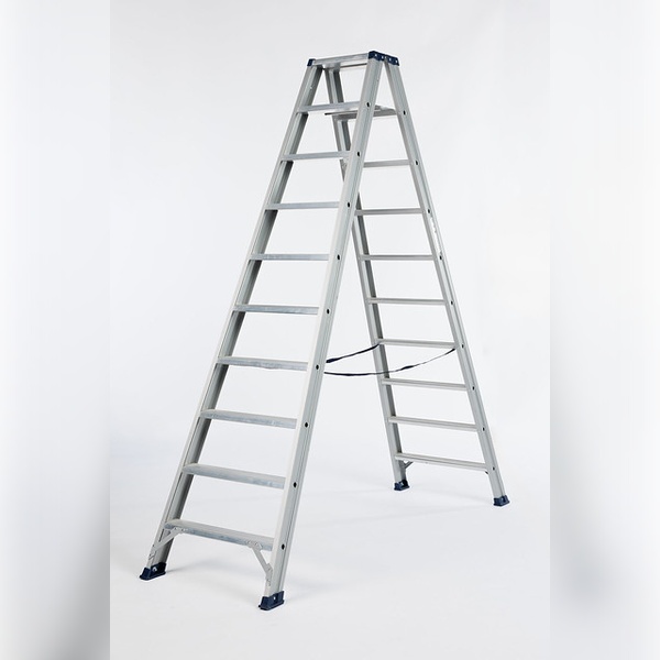 Dubbele trapladder 2 x 10 treden DAS DT10A