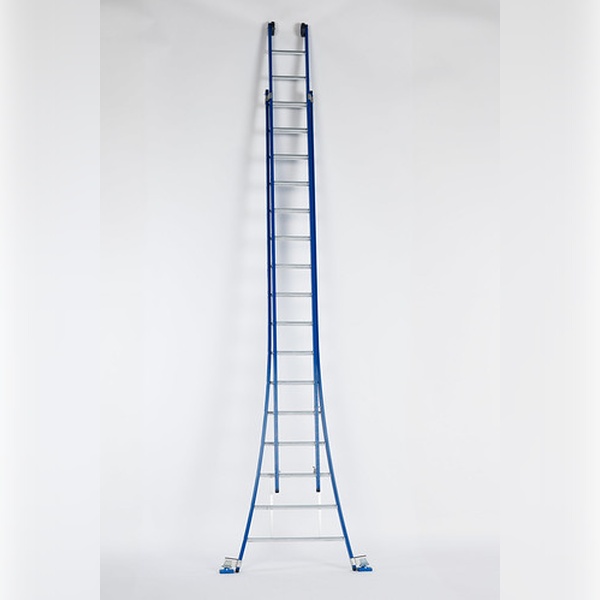 DAS ATLAS BLUE Opsteek ladder 2x16 sporten - Afbeelding 2