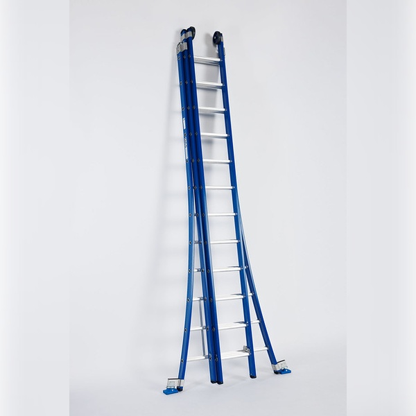 DAS ATLAS BLUE Omvormbare ladder 3x12 sporten