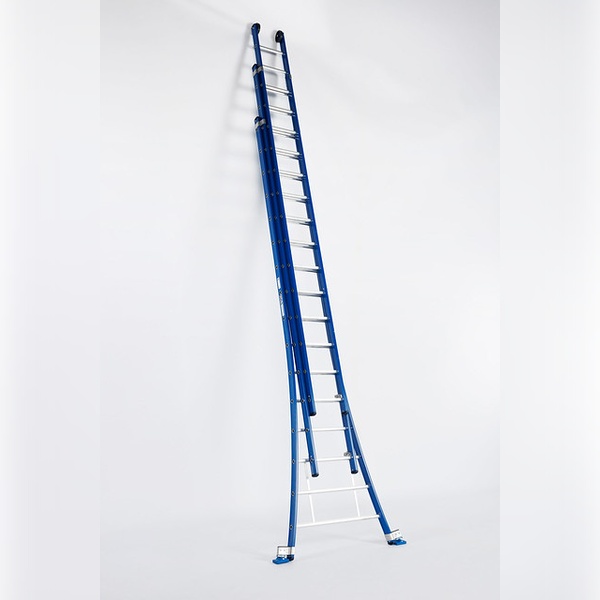 DAS ATLAS BLUE Opsteek ladder 3x16 sporten - Afbeelding 2