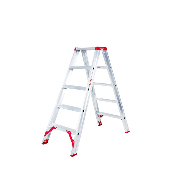 Dubbele trapladder 2 x 5 treden SOLIDE ECOPRO DTE05