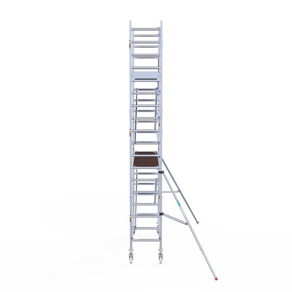 Rolsteiger Euroscaffold PROF. 0.75×2.5×6.2m werkhoogte tegen de gevel - Afbeelding 3