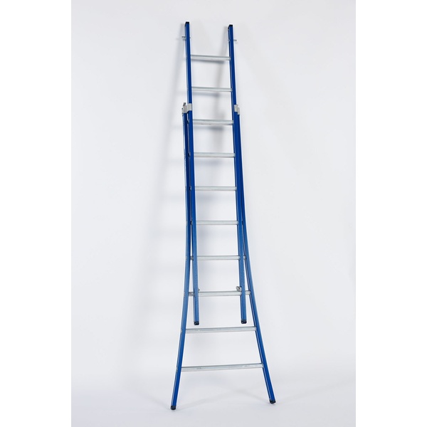 DAS ATLAS BLUE Omvormbare ladder 2x8 sporten - Afbeelding 2