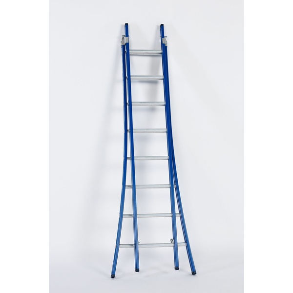 DAS ATLAS BLUE Omvormbare ladder 2x8 sporten