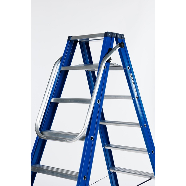 Dubbele trapladder 2 x 10 treden DAS DT10B met klapbeugel - Afbeelding 4